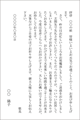 お礼状ハガキ